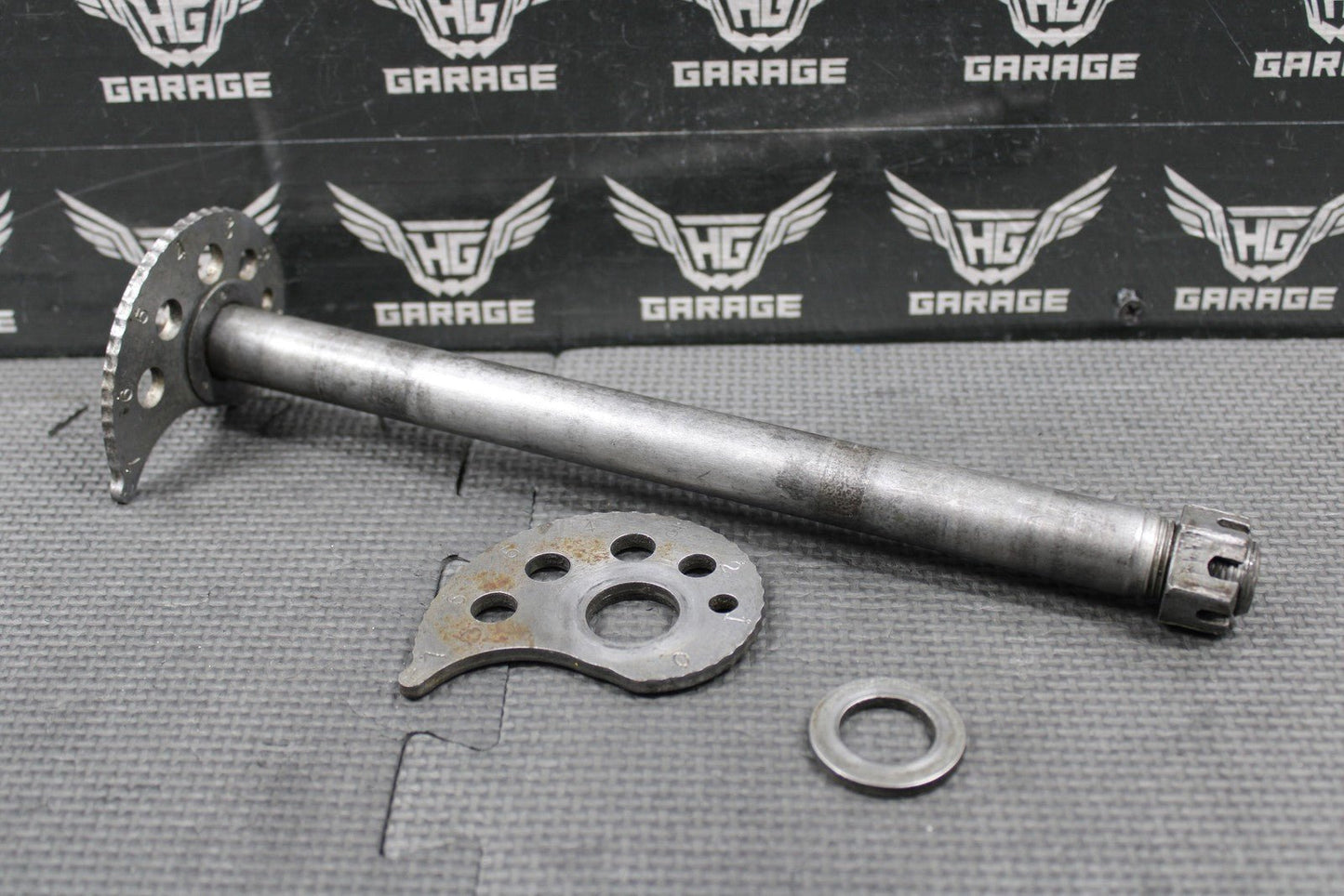 2003 KAWASAKI KLX400R KLX400SR OEM REAR AXLE BACK WHEEL PIVOT BOLT 41068 - S013 - hggarage