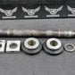 2003 YAMAHA YZ125 OEM REAR AXLE BACK WHEEL RIM PIVOT BOLT SPACERS 5ET - 25381 - 00 - 0 - hggarage