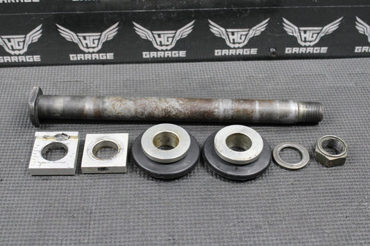 2003 YAMAHA YZ125 OEM REAR AXLE BACK WHEEL RIM PIVOT BOLT SPACERS 5ET - 25381 - 00 - 0 - hggarage