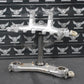 1987 YAMAHA TW200 OEM FRONT FORKS LOWER UPPER TRIPLE TREE STEM CLAMP ASSEMBLY - hggarage