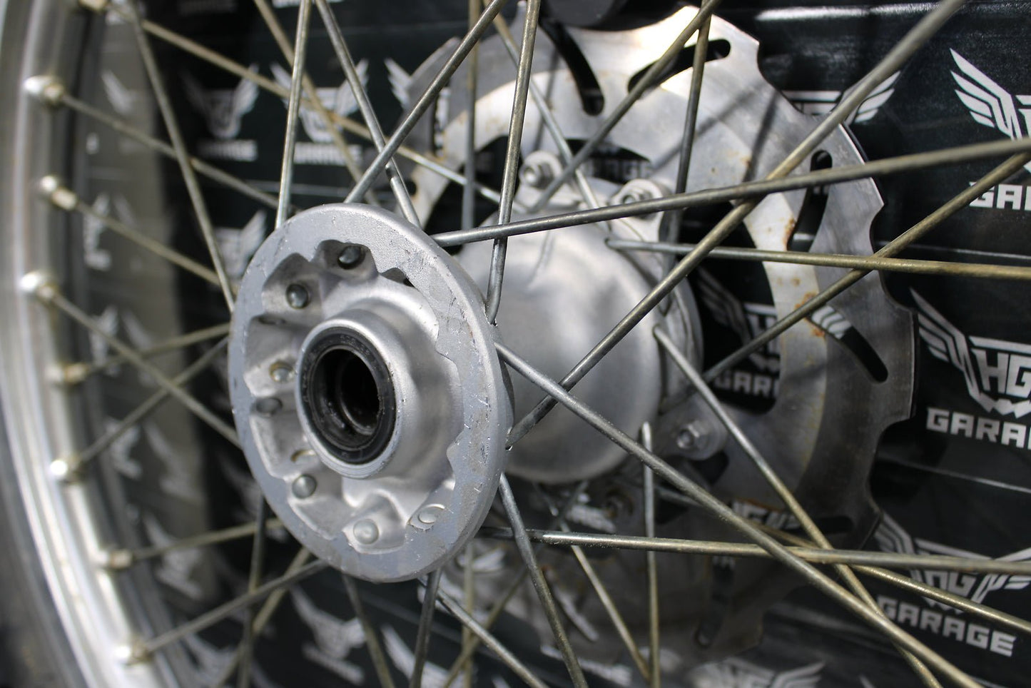 2003 HONDA CR125R CR250R CRF250R CRF450R OEM D.I.D FRONT WHEEL RIM 44650 - KZ4 - 810 - hggarage