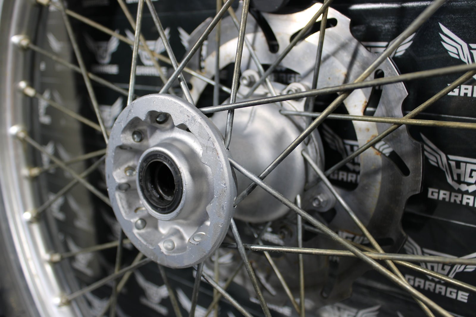 2003 HONDA CR125R CR250R CRF250R CRF450R OEM D.I.D FRONT WHEEL RIM 44650 - KZ4 - 810 - hggarage