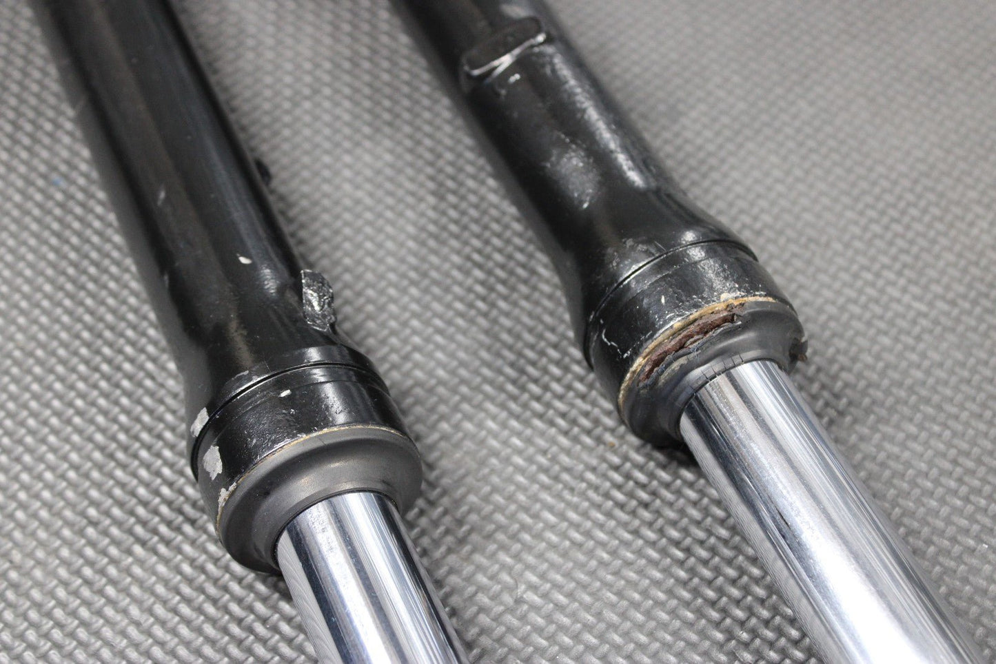 1997 YAMAHA RT100 OEM RIGHT LEFT FRONT SUSPENSION FORKS SHOCKS - hggarage