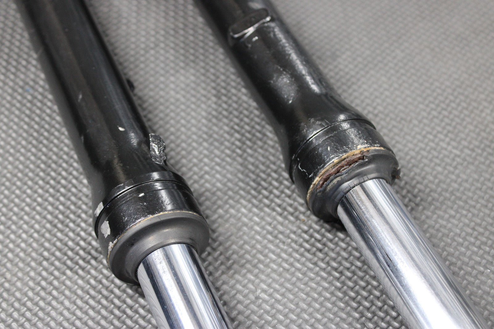 1997 YAMAHA RT100 OEM RIGHT LEFT FRONT SUSPENSION FORKS SHOCKS - hggarage
