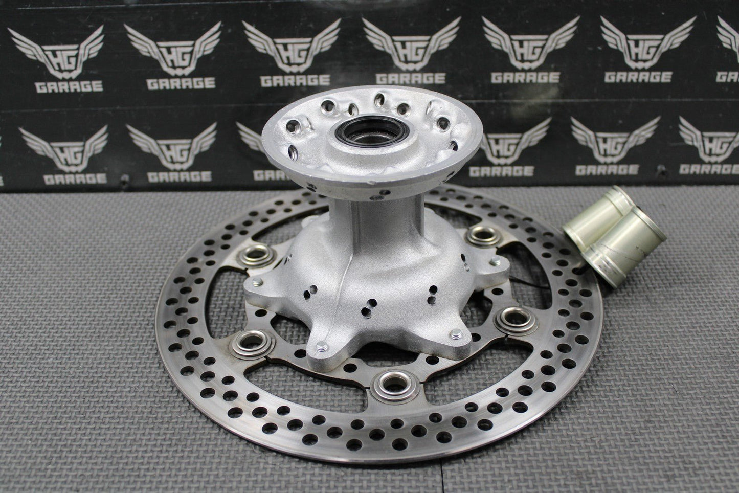 2006 SUZUKI 05 - 06 RM125 RM250 OEM FRONT WHEEL RIM HUB ROTOR 54111 - 36E00 GOOD! - hggarage