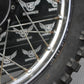 1985 YAMAHA PW80 OEM FRONT WHEEL RIM HUB 451 - 25111 - 00 - 98 94414 - 14227 - 00 - hggarage