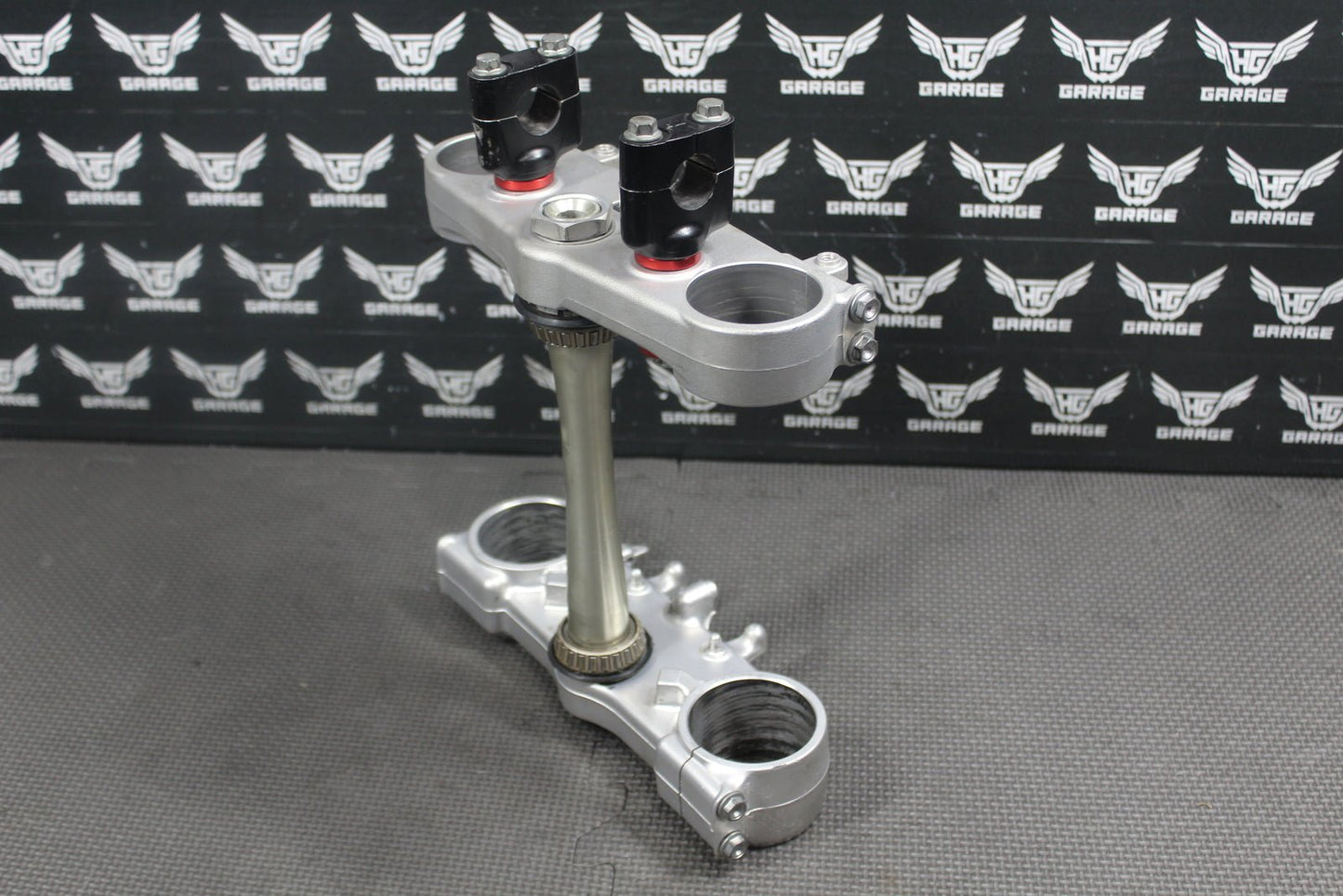 2010 Honda CRF250R OEM Front Forks Lower Upper Triple Tree Stem Clamp - hggarage