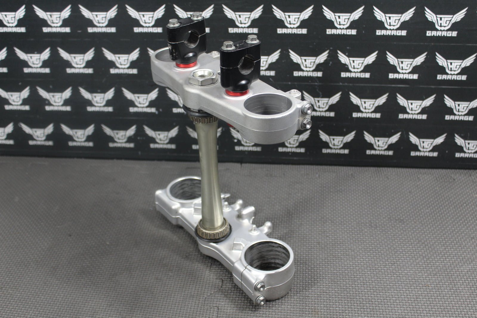 2010 Honda CRF250R OEM Front Forks Lower Upper Triple Tree Stem Clamp - hggarage