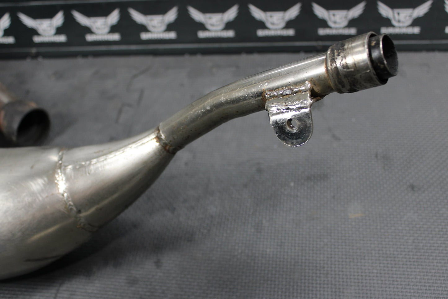 2000 Honda CR125R Fmf Gold Series Fatty Exhaust Pipe Chamber Header - hggarage