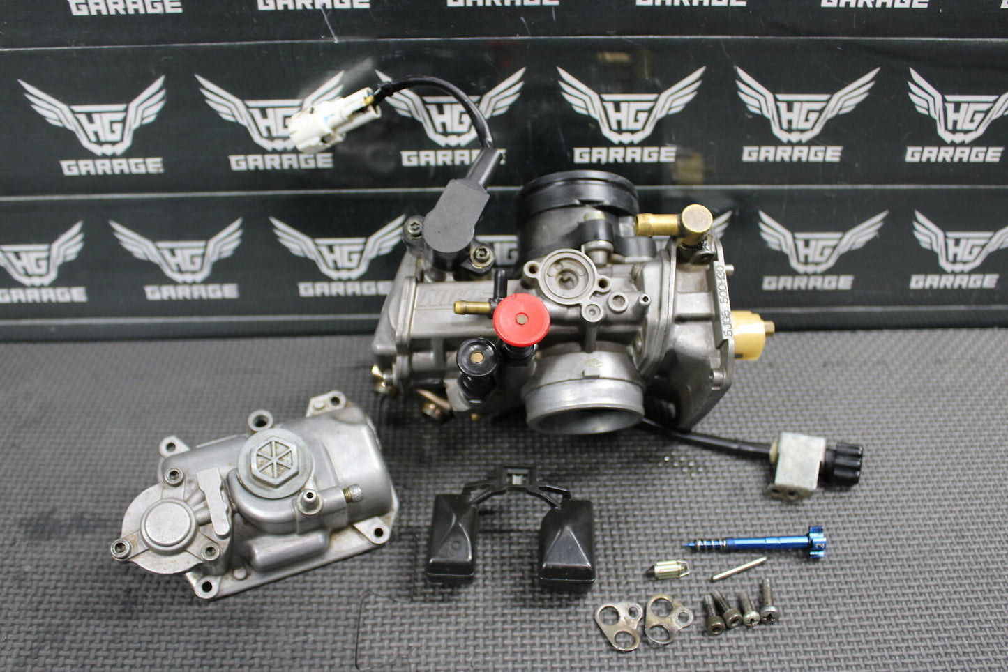 2001 YAMAHA YZ426F OEM KEIHIN FCR CARB CARBURETOR INTAKE 5JG5 5JG-14101-50-00