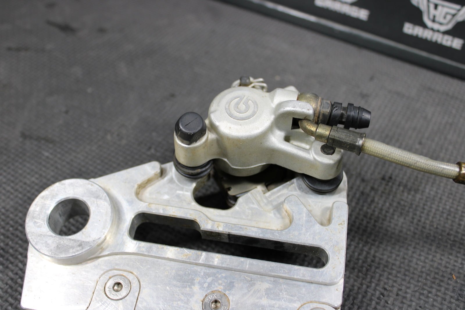 2006 KTM 450SX OEM Brembo Rear Back Brake Caliper Master Cylinder Lever 5481308 - hggarage