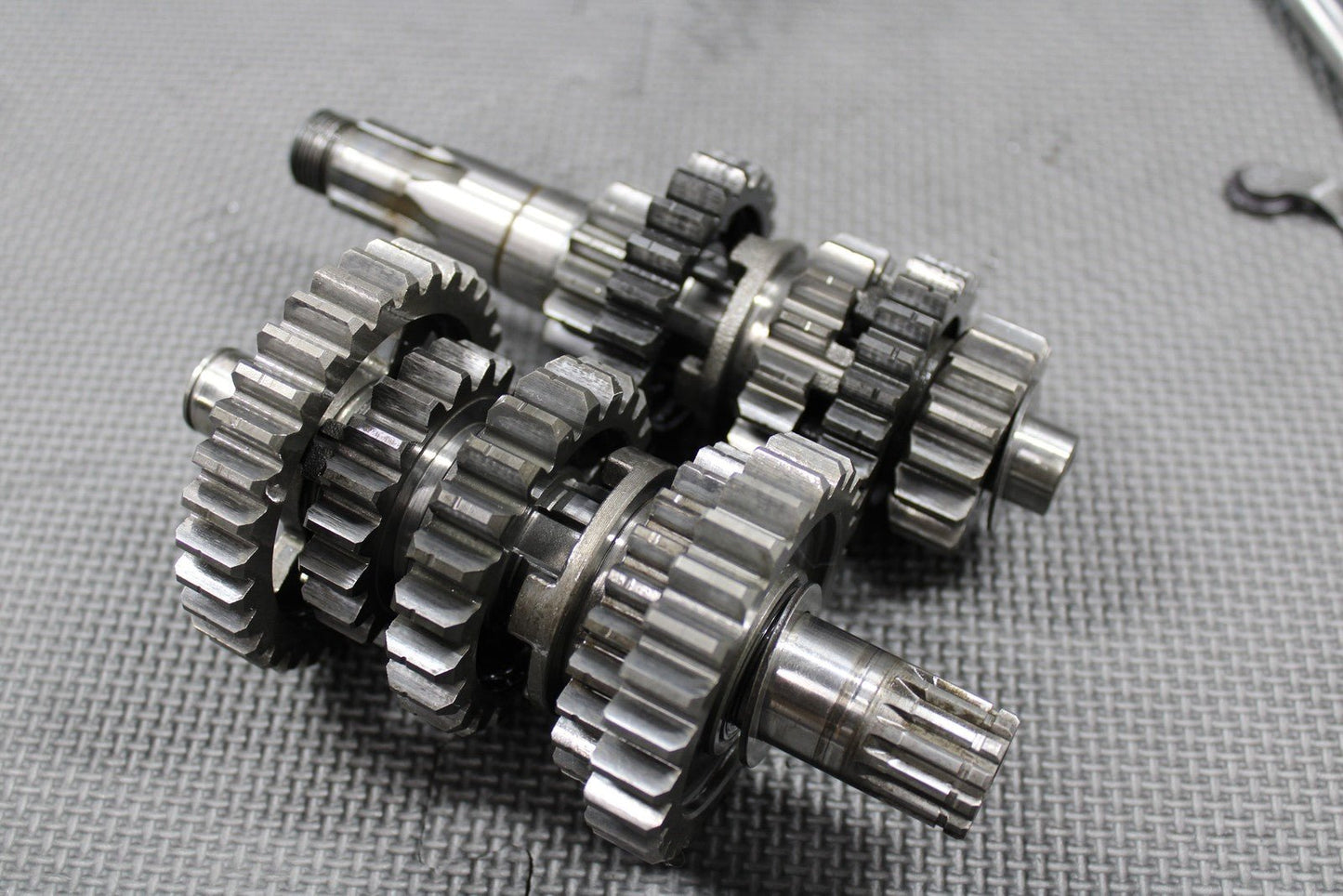 1995 SUZUKI RMX250 OEM ENGINE TRANSMISSION TRANNY GEARS GEARBOX SHIFT FORKS DRUM - hggarage