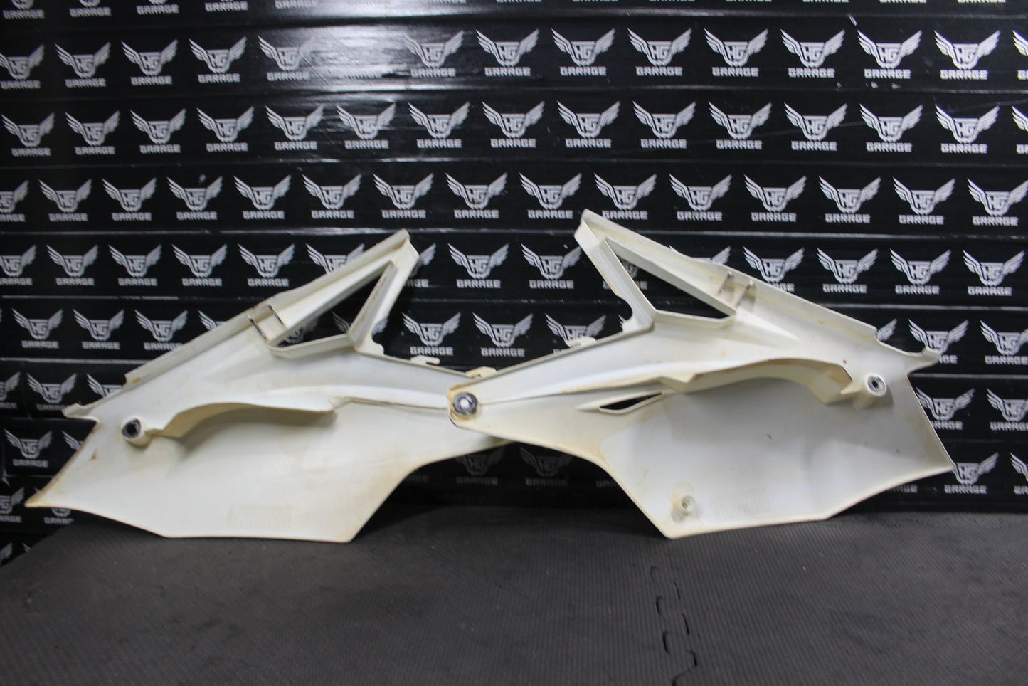 2018 KAWASAKI KX250F OEM PLASTICS BODY KIT FENDERS PANELS NUMBER PLATE SHROUDS - hggarage