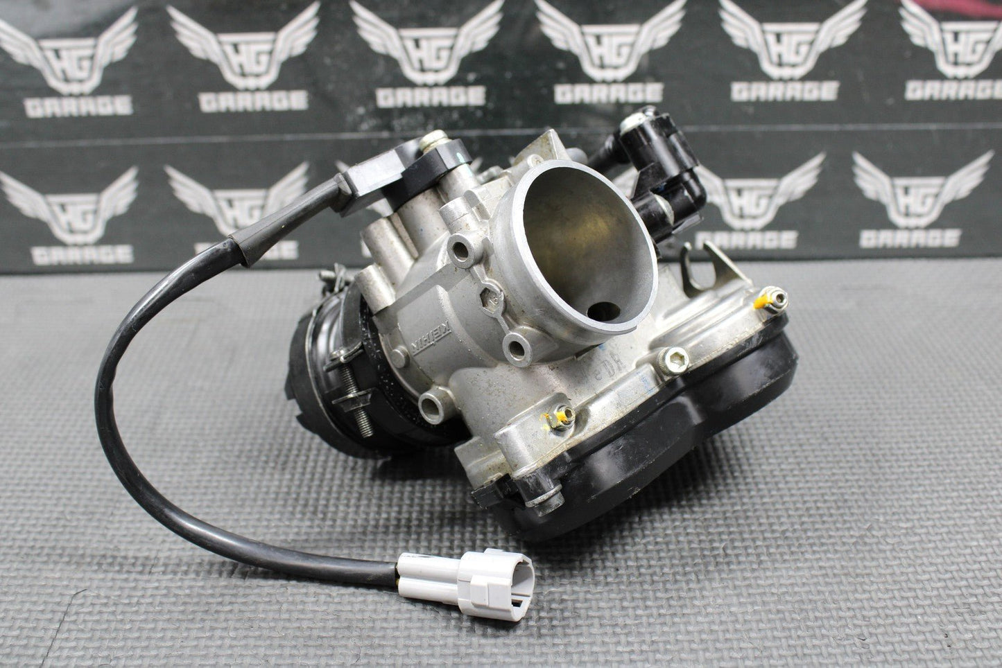 2014 KAWASAKI KX250F OEM KEIHIN MAIN FUEL INJECTOR THROTTLE BODY 16163 - 0797 GOOD - hggarage