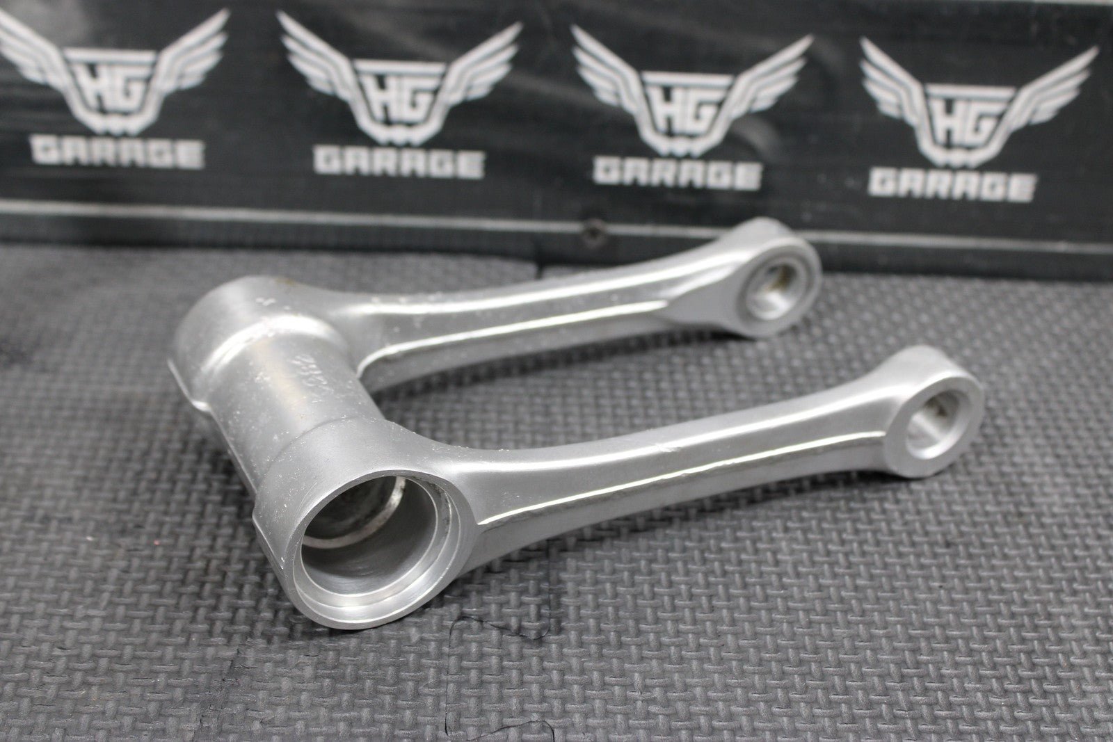 1998 HONDA CR125R CR250R OEM REAR SHOCK LINKAGE LINKS RELAY ARM BOLTS NICE! - hggarage