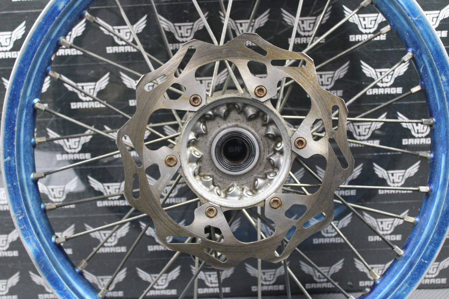 2020 2021 YAMAHA YZ250F OEM BLUE EXCEL REAR BACK WHEEL RIM HUB 19" X 1.85" - hggarage
