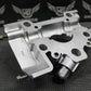 1999 2000 HUSQVARNA WR250 CR250 OEM CYLINDER EXHAUST FLANGE HTS COVER 800086853 - hggarage