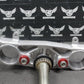 2010 Honda CRF250R OEM Front Forks Lower Upper Triple Tree Stem Clamp - hggarage