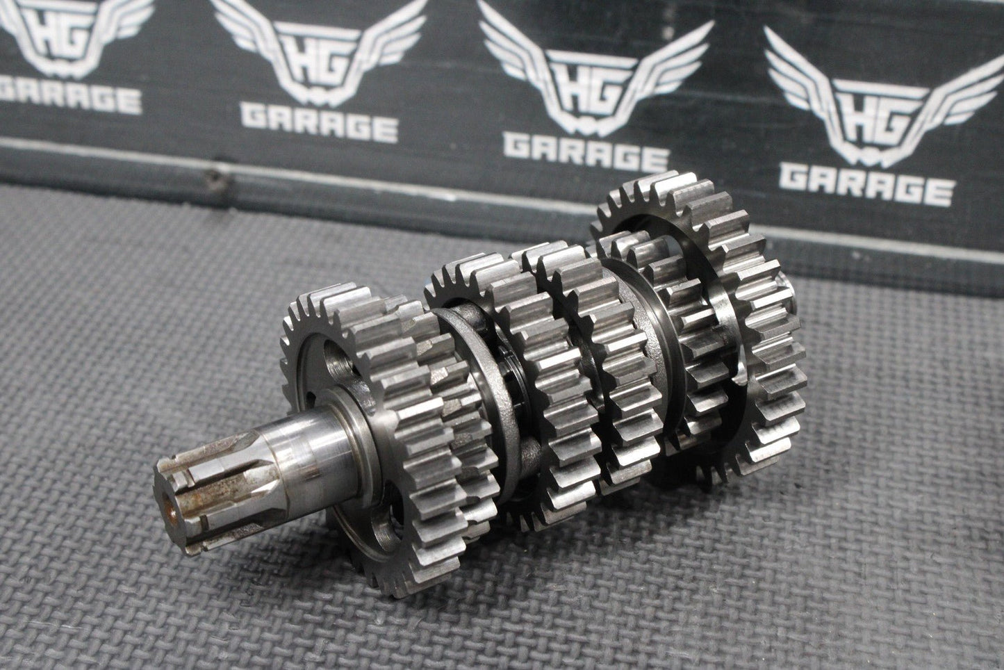 2015 KAWASAKI KX100 KX80 KX85 OEM ENGINE TRANSMISSION TRANNY GEARS GEARBOX DRUM - hggarage
