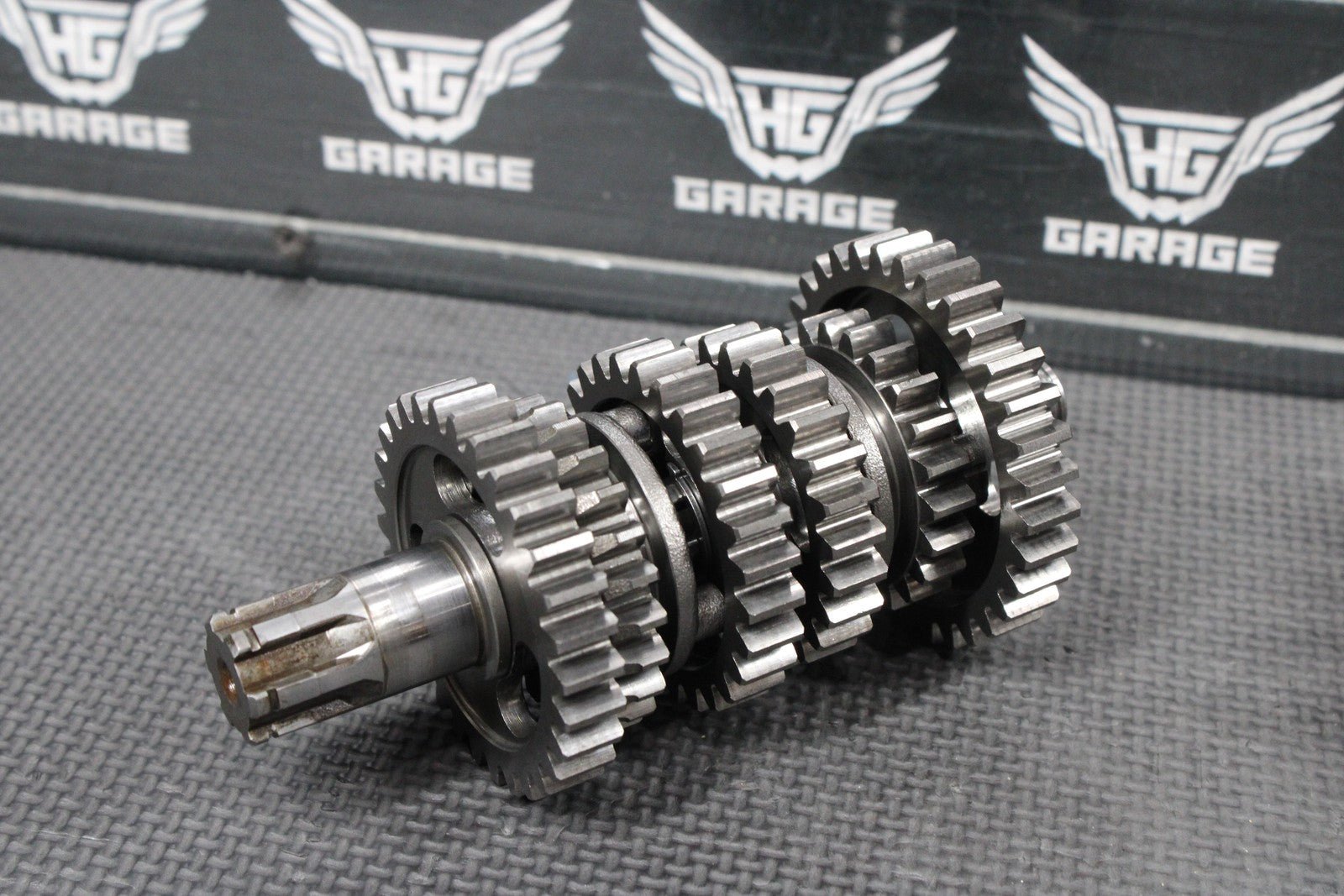 2015 KAWASAKI KX100 KX80 KX85 OEM ENGINE TRANSMISSION TRANNY GEARS GEARBOX DRUM - hggarage