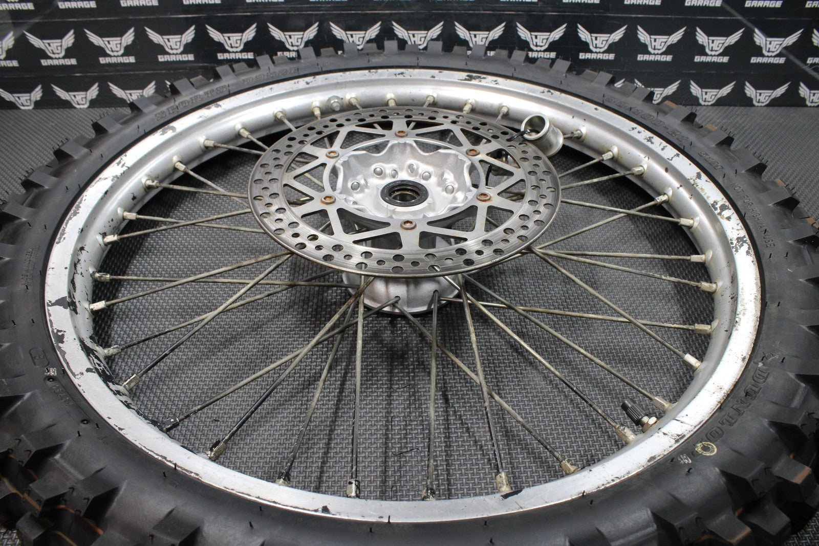 2001 YAMAHA YZ250F OEM FRONT WHEEL RIM 4SS - 25111 - 01 - 00 94416 - 21002 - 00 - hggarage