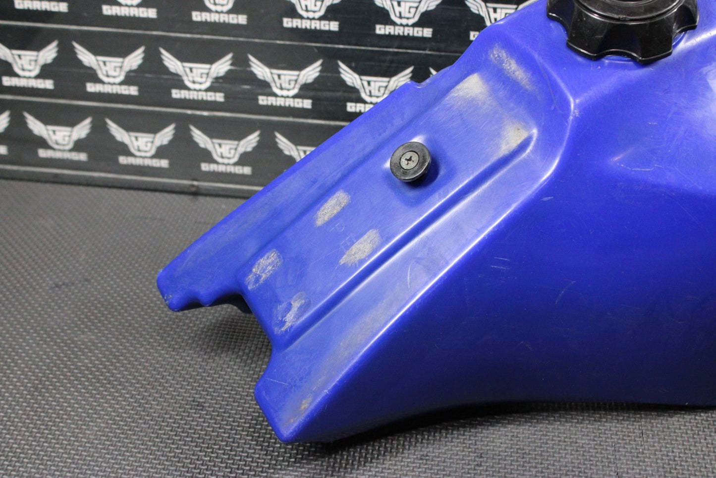 2007 YAMAHA 02 - 21 YZ85 OEM GAS FUEL TANK CELL PETROL RESERVOIR GAS TANK GOOD - hggarage