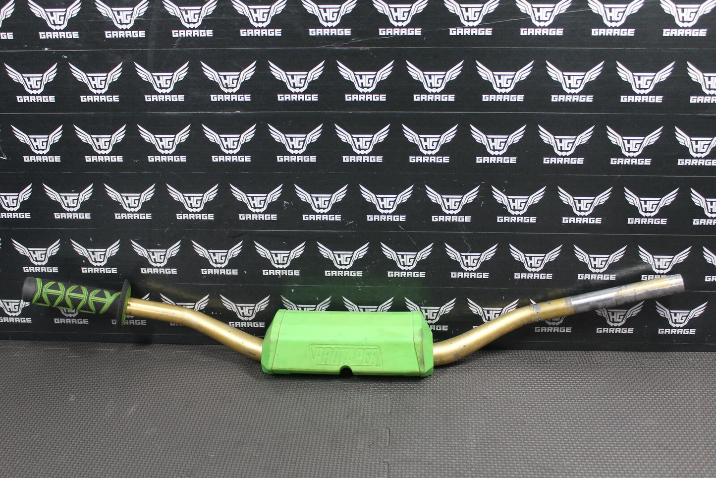 1994 KAWASAKI KX250 PROTAPER FAT BAR HANDLEBARS 1 1/8 BARS PAD STEERING