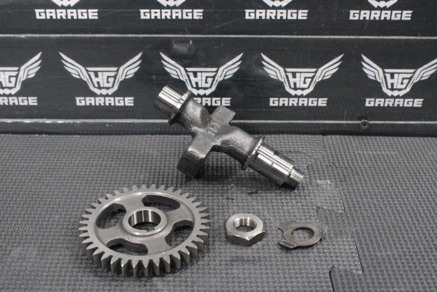 1987 YAMAHA TW200 OEM ENGINE MOTOR CRANKSHAFT BALANCER GEAR COUNTERBALANCER - hggarage