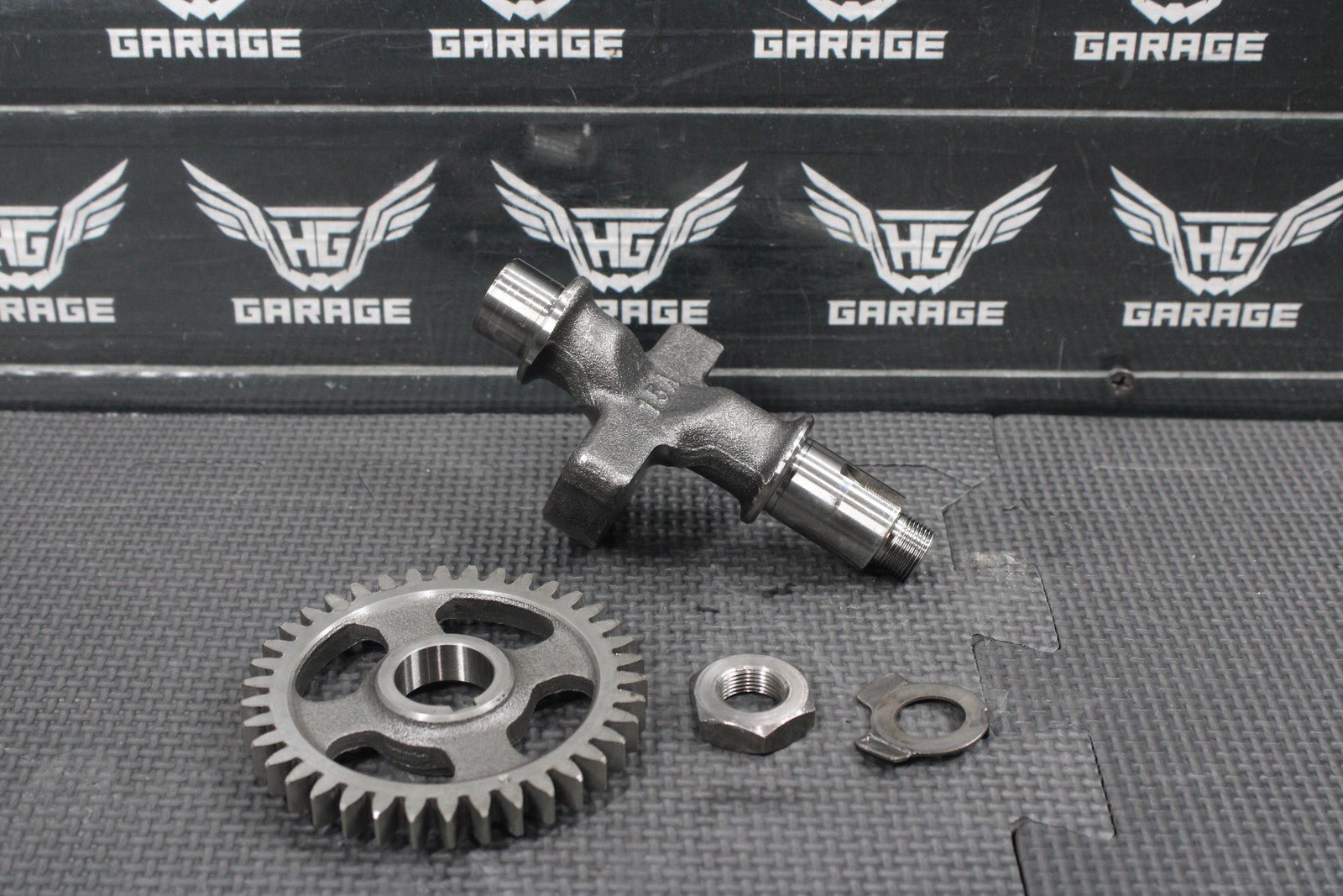 1987 YAMAHA TW200 OEM ENGINE MOTOR CRANKSHAFT BALANCER GEAR COUNTERBALANCER - hggarage