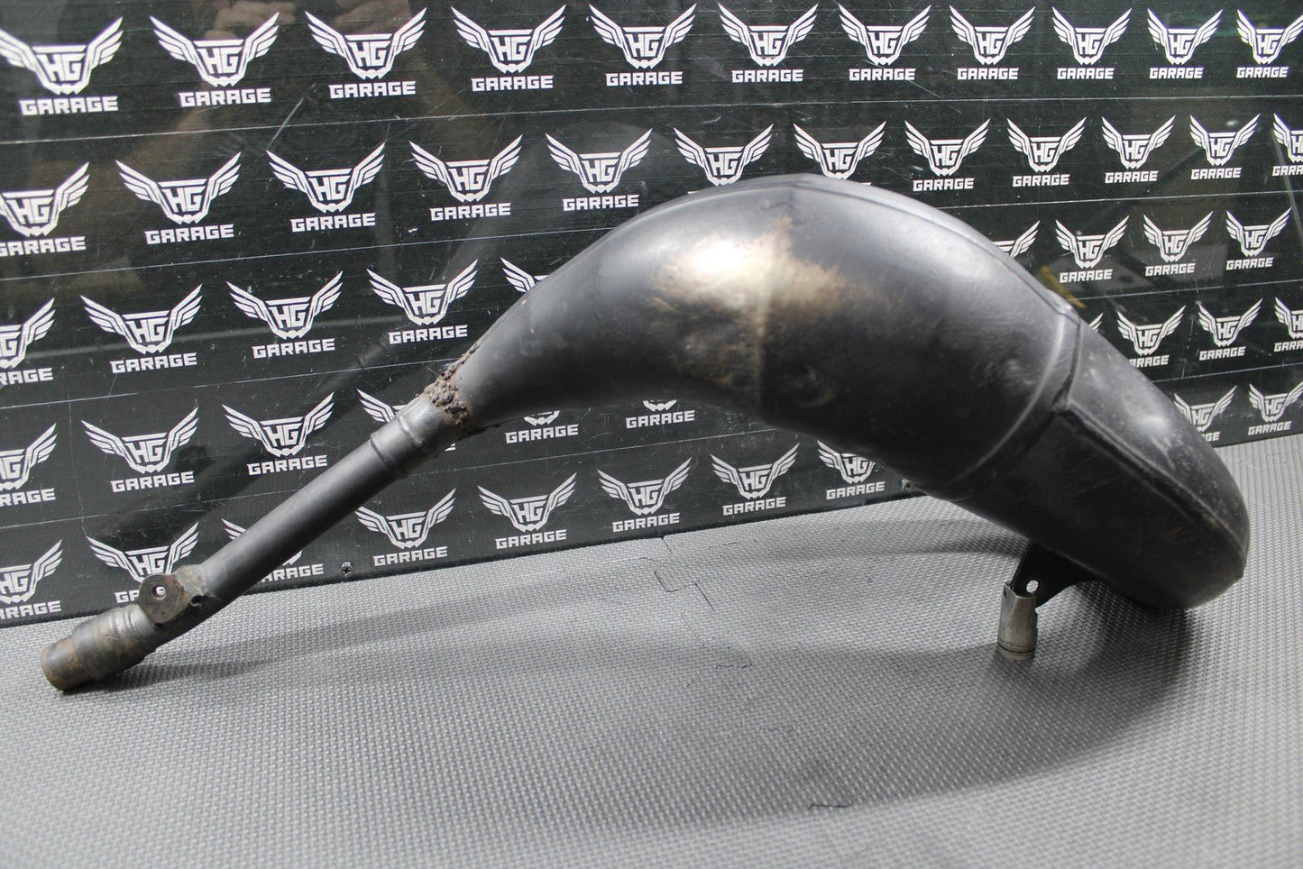 2003 KAWASAKI KX125 OEM EXHAUST PIPE EXPANSION CHAMBER HEADER 18120 - 0001 - hggarage