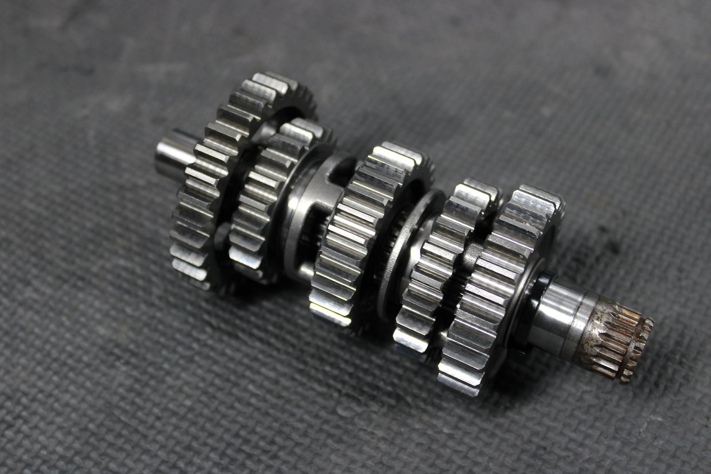 2008 HONDA CRF150RB EXPERT OEM ENGINE TRANSMISSION GEARS SHIFT DOG FORKS ASSEMBL - hggarage