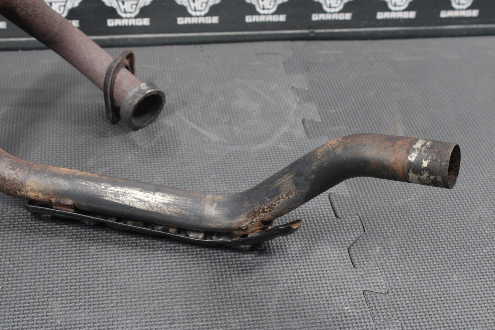 1987YAMAHA TW200 87 - 02 OEM EXHAUST PIPE CHAMBER HEADER PIPE 2JX - 14611 - 03 - 00 - hggarage