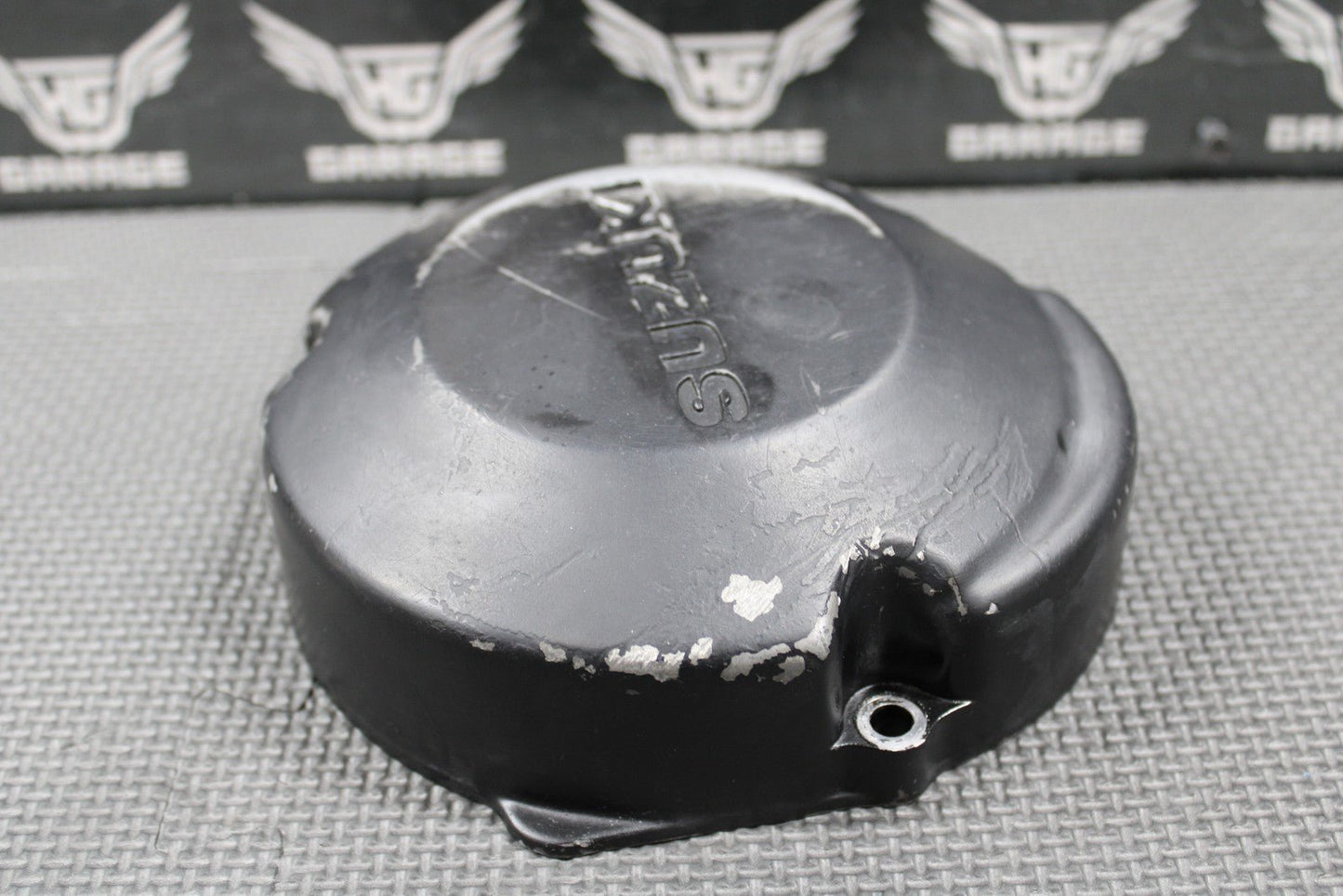 1995 90 - 95 SUZUKI RMX250 OEM LEFT STATOR GENERATOR MAGNETO COVER 11351 - 05D02 - hggarage