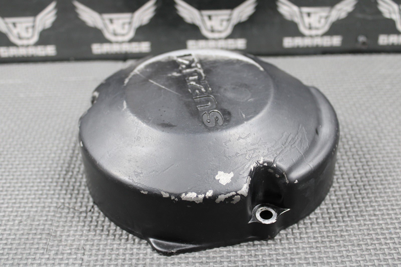 1995 90 - 95 SUZUKI RMX250 OEM LEFT STATOR GENERATOR MAGNETO COVER 11351 - 05D02 - hggarage