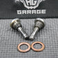 1989 HONDA 84 - 04 XR250R OEM CYLINDER HEAD SUB - ROCKER ARM SHAFT A 14455 - KK0 - 000 - hggarage