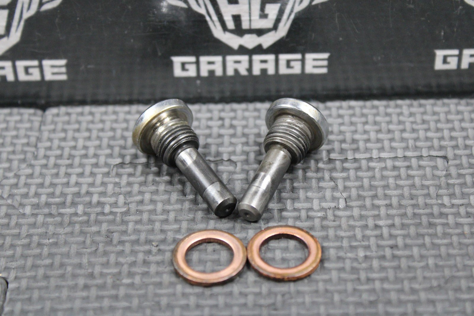 1989 HONDA 84 - 04 XR250R OEM CYLINDER HEAD SUB - ROCKER ARM SHAFT A 14455 - KK0 - 000 - hggarage