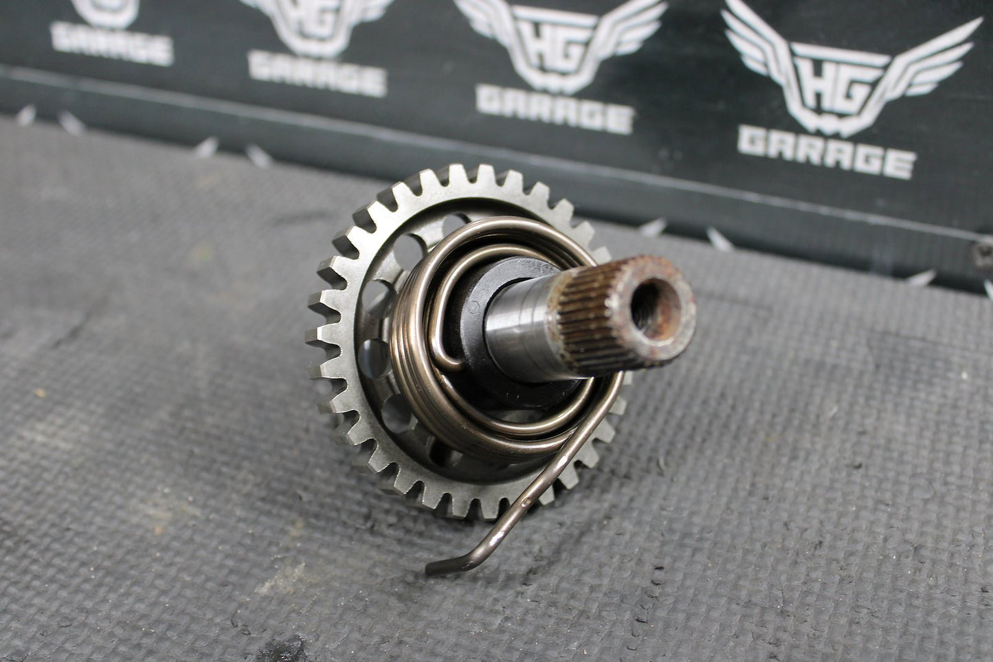 2007 YAMAHA WR450F YZ450F YZ450FX OEM KICKSTART KICK START SHAFT W IDLER GEAR - hggarage
