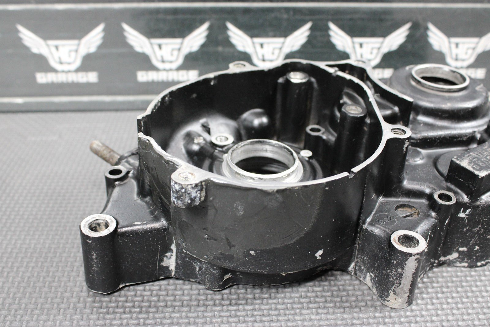 1991 HONDA CR80R OEM LEFT ENGINE MOTOR CRANKCASE CRANK CASES BLOCK - hggarage