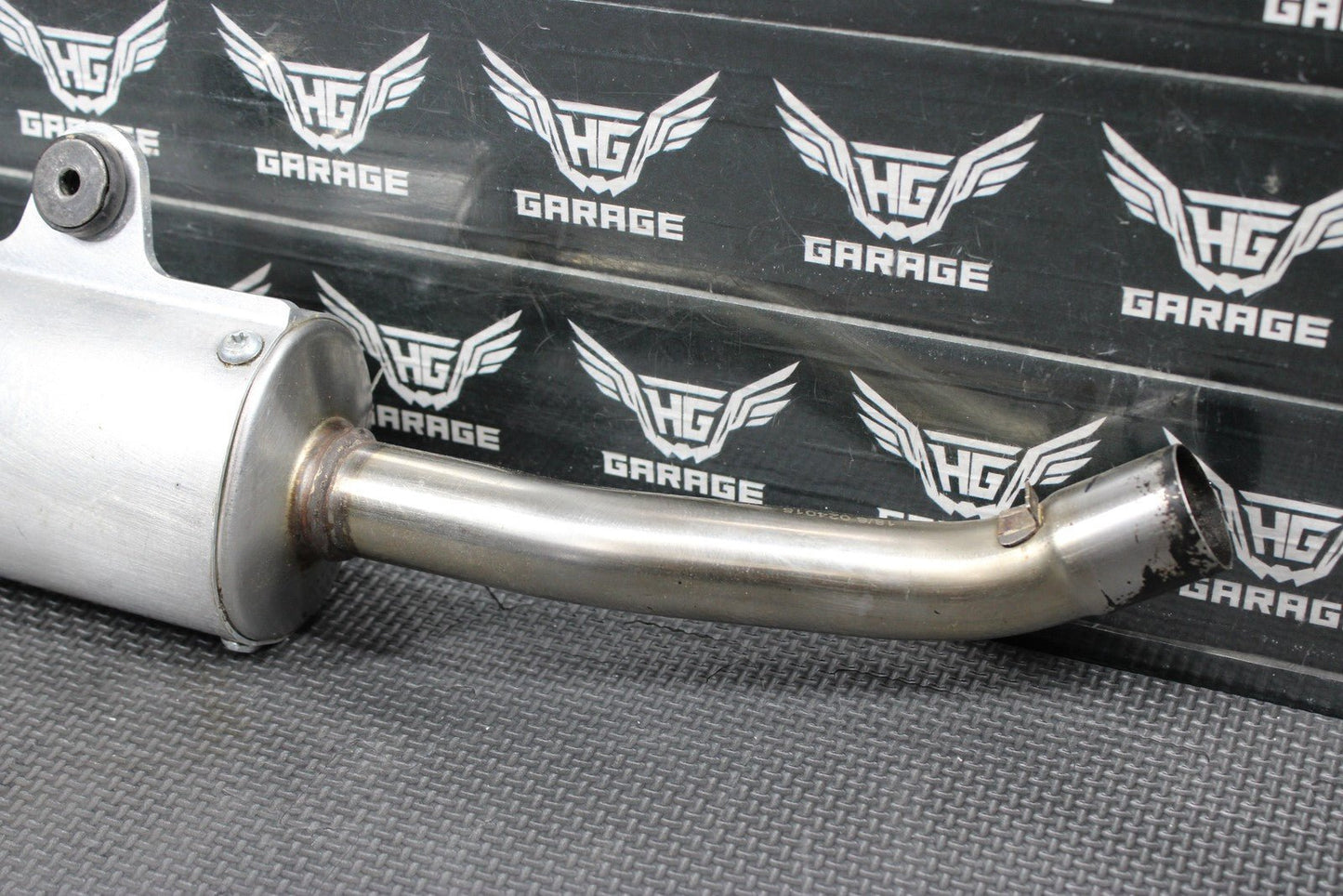 2002 YAMAHA YZ250 02 - 26 FMF SHORTY MUFFLER EXHAUST SILENCER SLIP ON PIPE - hggarage