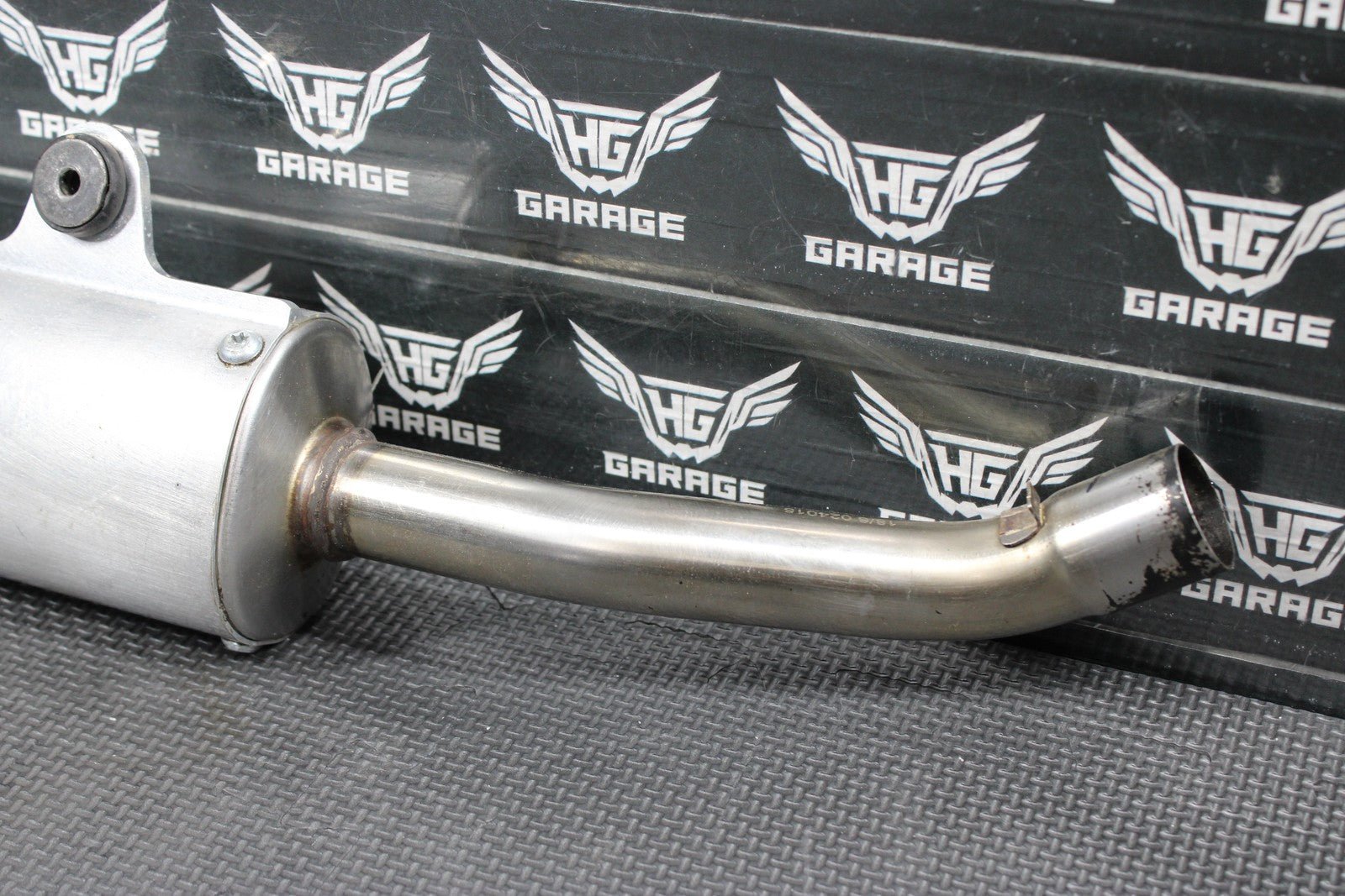 2002 YAMAHA YZ250 02 - 26 FMF SHORTY MUFFLER EXHAUST SILENCER SLIP ON PIPE - hggarage