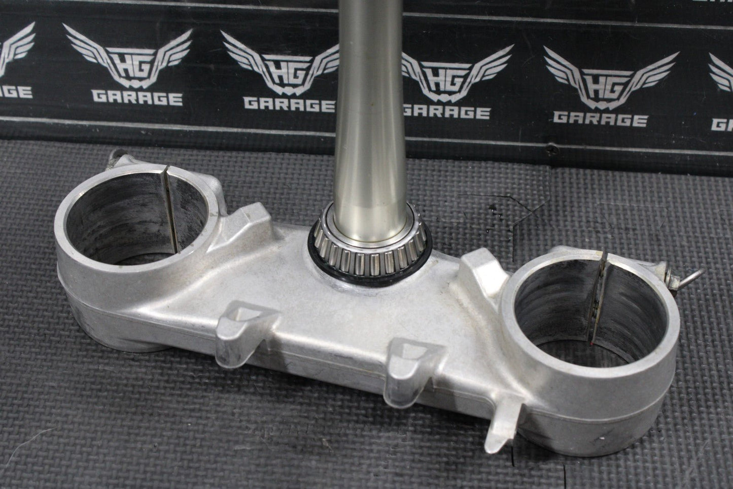 2023 HONDA CRF250R OEM FRONT FORKS LOWER UPPER TRIPLE TREE STEM CLAMP FRONT FORK - hggarage