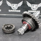1996 SUZUKI RM250 OEM KICKSTART KICK START SHAFT W IDLER GEAR MECHANISM GOOD - hggarage
