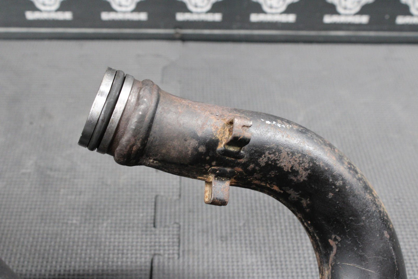 2000 SUZUKI RM125 OEM EXHAUST PIPE CHAMBER HEADER EXPANSION CHAMBER 14310 - 36E30 - hggarage
