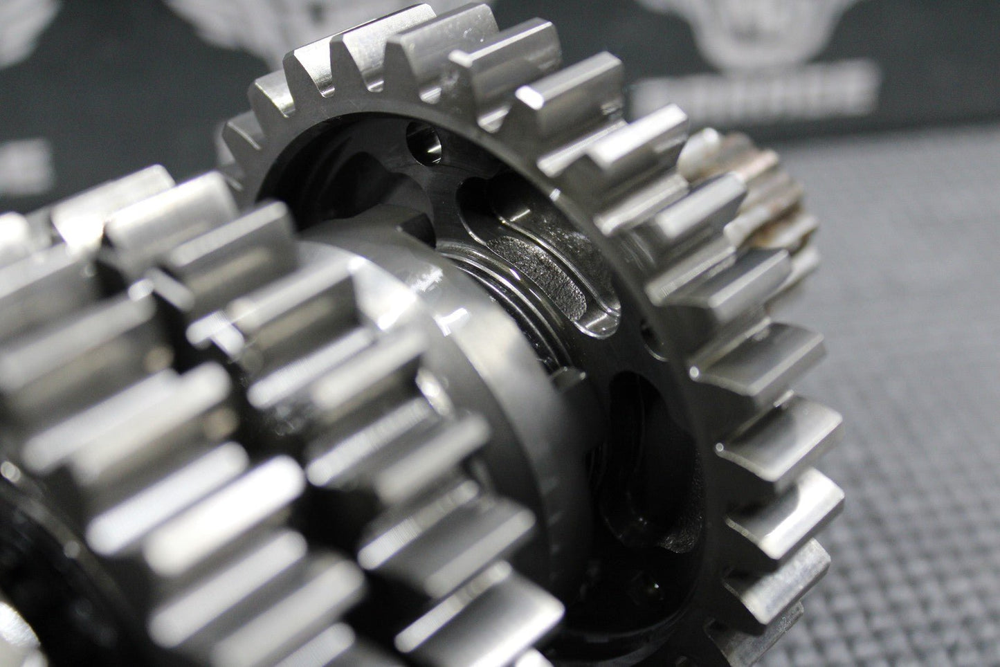 2013 KTM 450 SXF OEM 5 SPEED TRANSMISSION TRANNY GEARBOX GEARS SHIFT FORKS NICE! - hggarage
