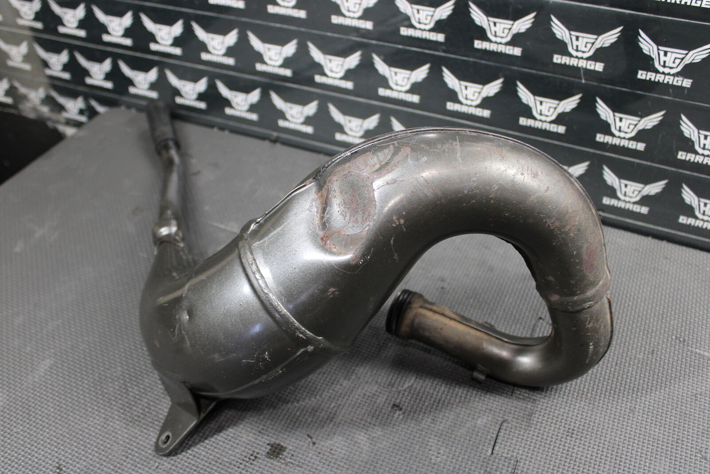 2020 KAWASAKI KX100 OEM EXHAUST PIPE CHAMBER HEADER ASSEMBLY