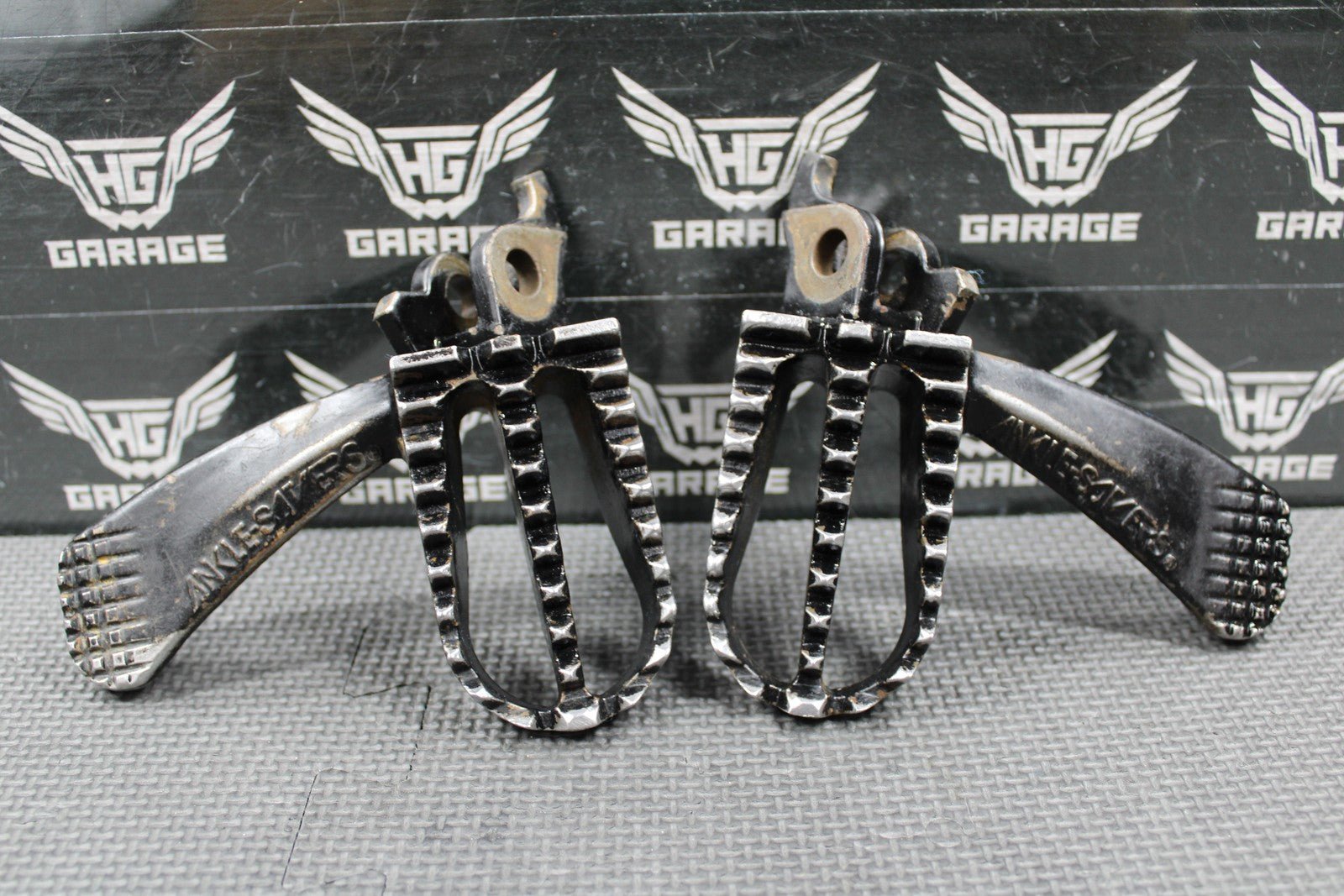 2007 KAWASAKI 05 - 08 KX250F KX250 KX450F ANKLE SAVERS CLASSIC FOOT PEGS FOOTPEGS - hggarage