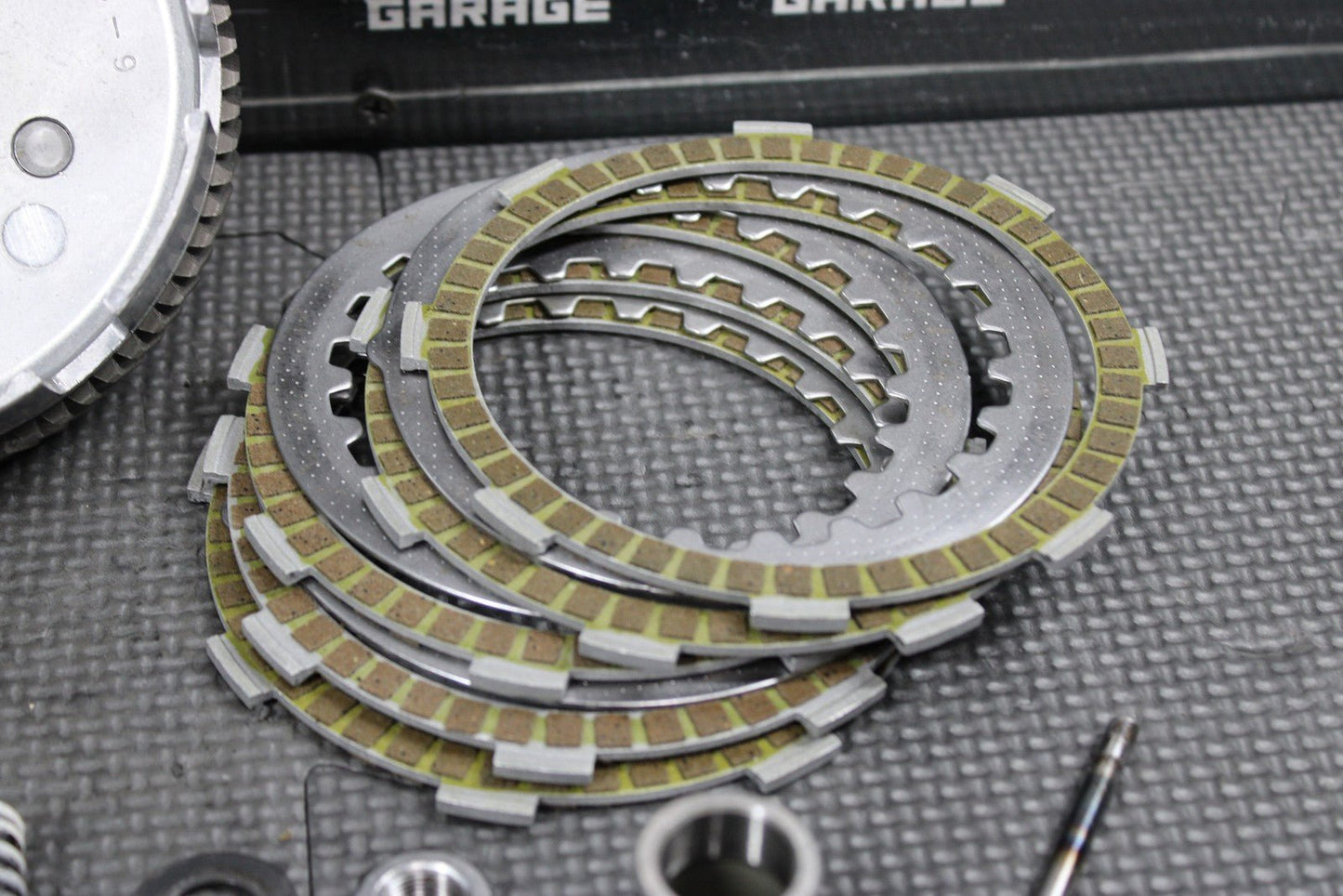 1997 YAMAHA 90 - 00 RT100 OEM COMPLETE CLUTCH W PLATES BASKET HUB NICE! - hggarage