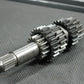 1992 KAWASAKI KX250 90-93 OEM ENGINE TRANSMISSION INPUT SHAFT ASSEMBLY GEARS