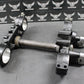 2009 KAWASAKI 09 - 20 KLX250 KLX250SF OEM FRONT FORKS TRIPLE TREE BAR CLAMP STEM - hggarage