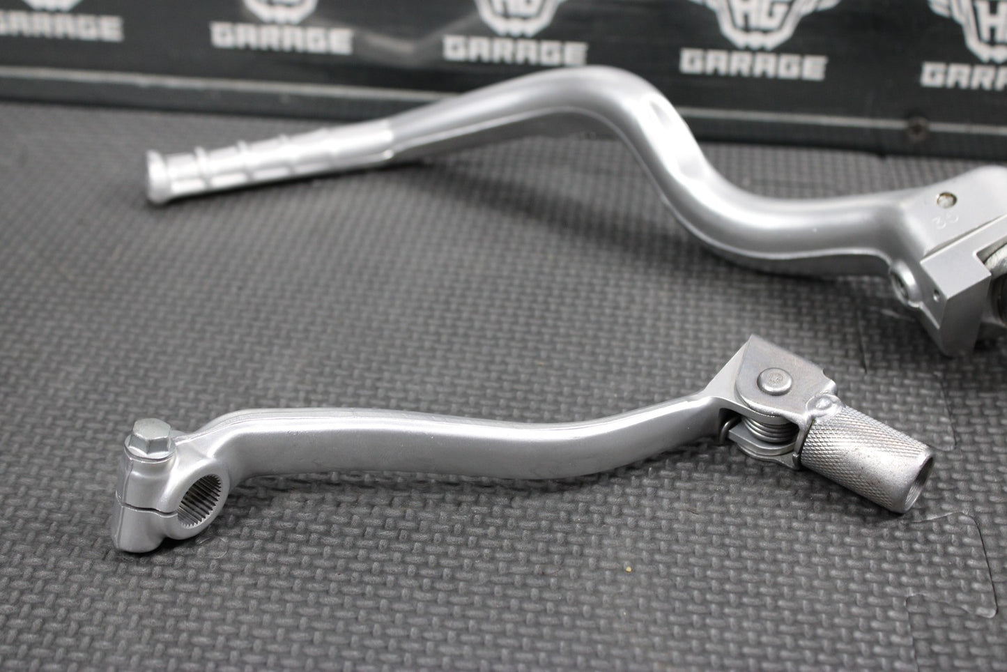 2014 KAWASAKI 13 - 16 KX250F OEM KICKSTART KICK START LEVER SHIFTER PEDAL SET - hggarage